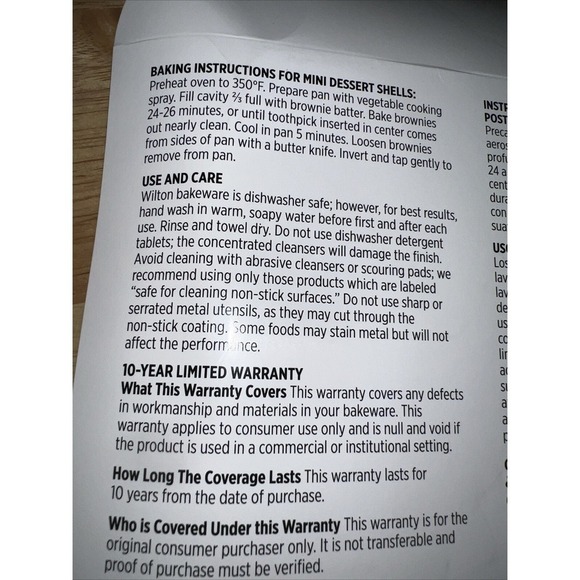 WILTON Halloween 6 Cavity COFFIN CAKE PAN Casket Cupcake Mold NEW Dessert Shell - Picture 4 of 5